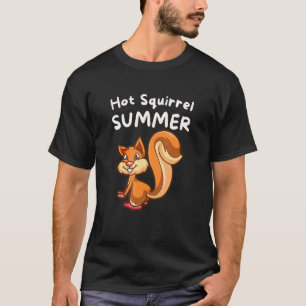 Camiseta Verano de ardilla caliente - Hombres Mujeres