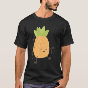 Camiseta Verano de baile feliz de piña