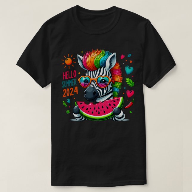 Camiseta Verano de bienvenida 1 (Diseño del anverso)