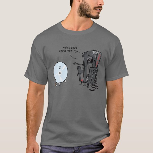Camiseta Verano de bienvenida de cinta Cd-Rom Cute de bienv (Anverso)