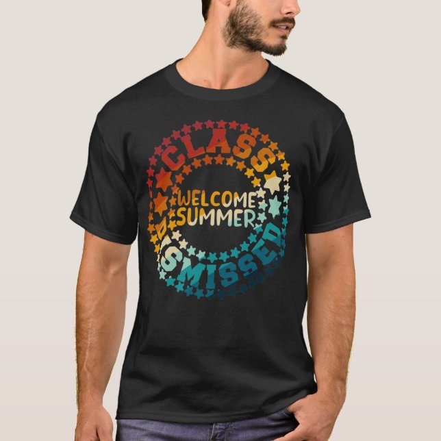 Camiseta Verano de bienvenida de clase descartada (Anverso)