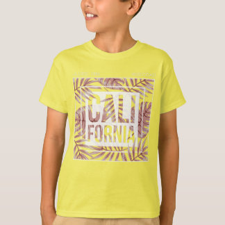 Camiseta Verano de California para Siempre- Hojas Tropicale