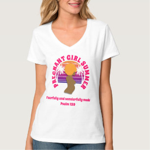 Camiseta VERANO DE CHICA EMBAZADA Personalizado Mamá Cristi