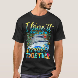 Camiseta Verano de coincidencia de grupo familiar de cruise
