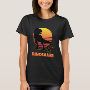 Camiseta Verano de dinosaurios para niños adultos Dino de 