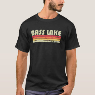 Camiseta Verano de divertida pesca en Bass Lake California