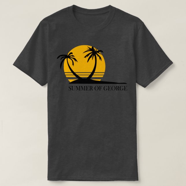 CAMISETA VERANO DE GEORGE (Diseño del anverso)