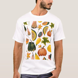 Camiseta Verano de girasoles: Patrón de acuarela de época