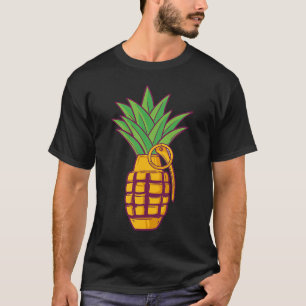 Camiseta Verano de la bomba de granada de piña