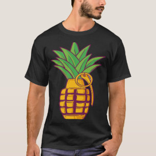 Camiseta Verano de la bomba de granada de piña