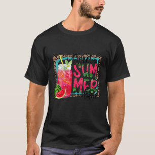 Camiseta Verano de la sandía Melón de verano de verano con