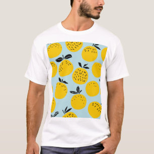 Camiseta Verano de los naranjas: Frutísimo patrón de cosech