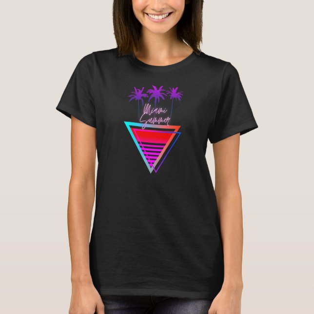 Camiseta Verano de Miami (Anverso)