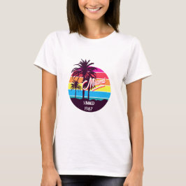 Camiseta Verano de Miami 1987