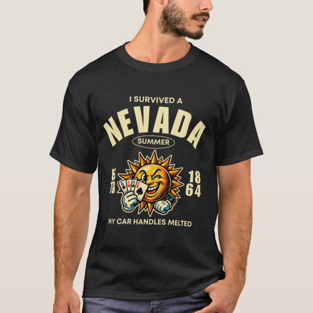 Camiseta verano de Nevada (Anverso)