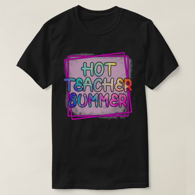 Camiseta Verano de profesores calientes (Diseño del anverso)