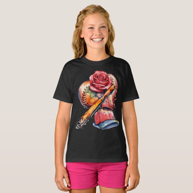 Camiseta Verano de sóftbol (Anverso completo)
