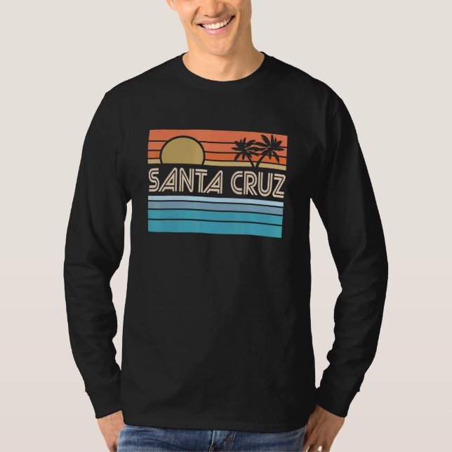 Camiseta Verano de surf de Santa Cruz California Sunset 70' (Anverso)