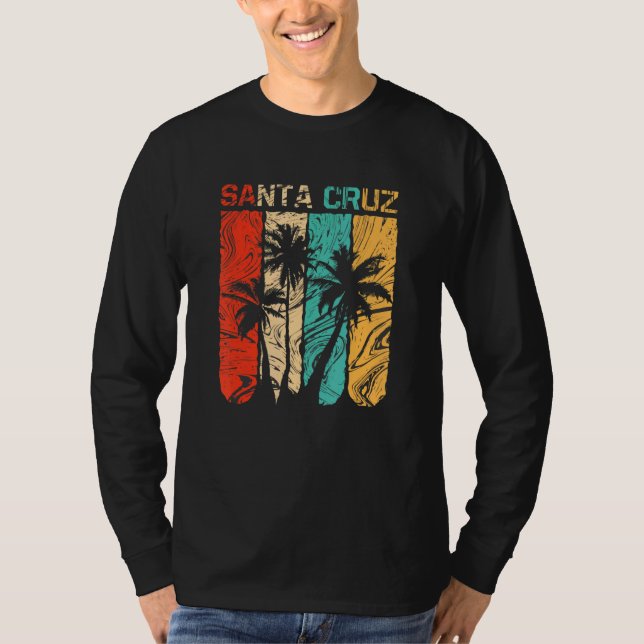 Camiseta Verano de surf de Santa Cruz California Sunset 70' (Anverso)