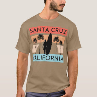 Camiseta Verano de surf en la playa de Santa Cruz