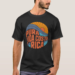 Camiseta Verano de surf Pura Vida Costa Rica