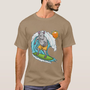 Camiseta Verano de surfista de ratas