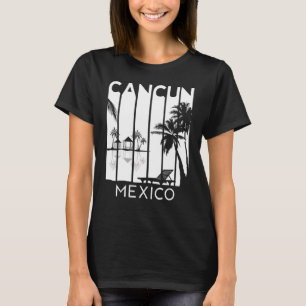 Camiseta Verano de vacaciones México Retro México Cancún