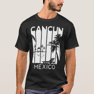 Camiseta Verano de vacaciones México Retro México Cancún