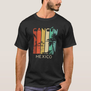 Camiseta Verano de vacaciones México Retro México Cancún