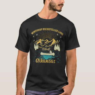 Camiseta Verano de vacaciones Retro Arkansas Winthrop Rocke