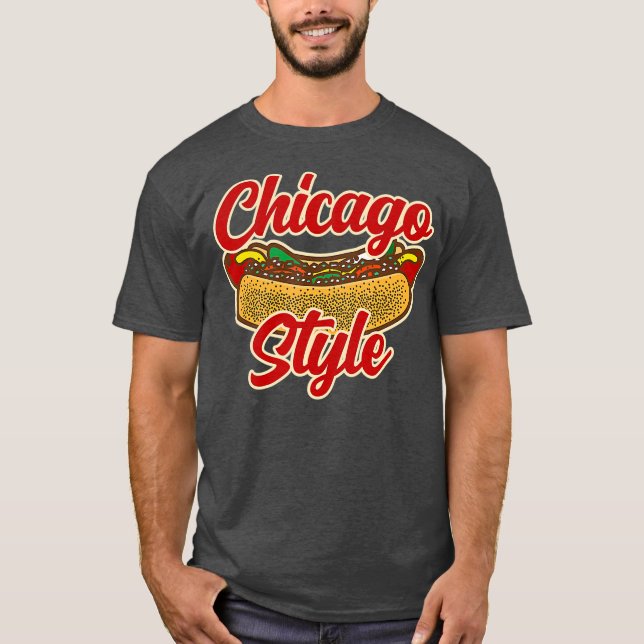 Camiseta Verano de verano del amante del perro caliente est (Anverso)