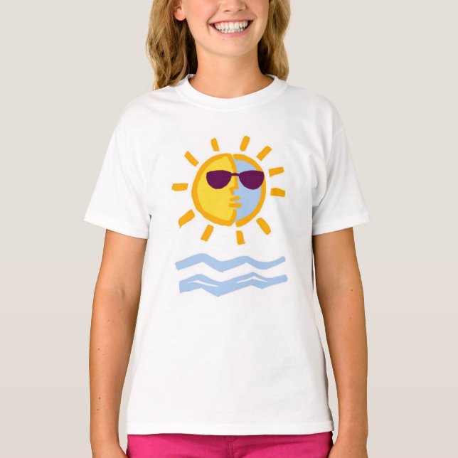 Camiseta Verano del amanecer (Anverso)