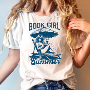 Camiseta Verano del Chica del libro azul de época