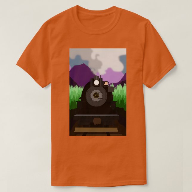 Camiseta Verano del tren (Diseño del anverso)