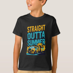 Camiseta Verano directo hacia fuera - Retro de vuelta a la 