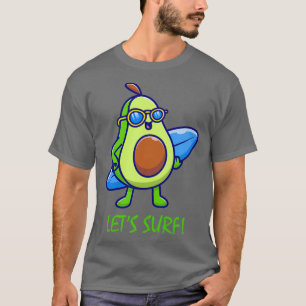 Camiseta Verano divertido de aguacates esto es felicidad ag