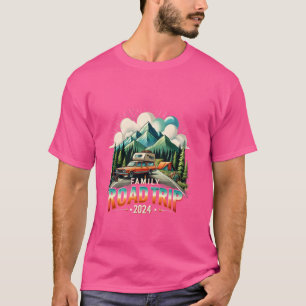 Camiseta Verano divertido de la familia Camping Camping 202