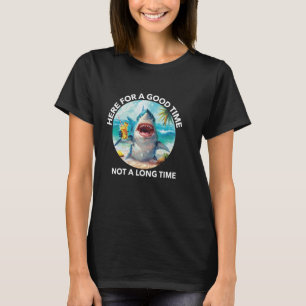 Camiseta Verano divertido diversión de Aloha Jawsome sobre 