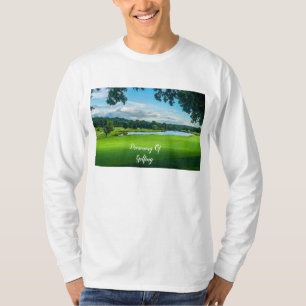 Camiseta Verano En El Campo De Golf