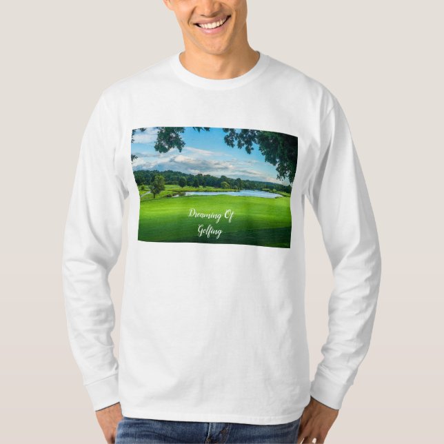 Camiseta Verano En El Campo De Golf (Anverso)