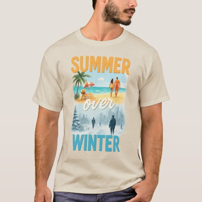 Camiseta Verano en invierno (Anverso)