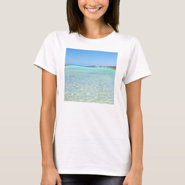 Camiseta Verano en paraíso (Anverso)