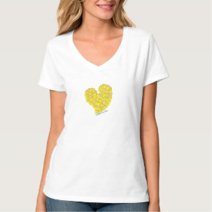 Camiseta Verano enamorado - Corazones de sol y playa