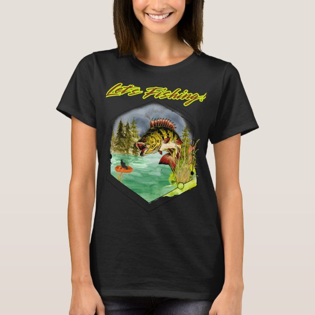 Camiseta Verano es hora de pescar :) (Anverso)