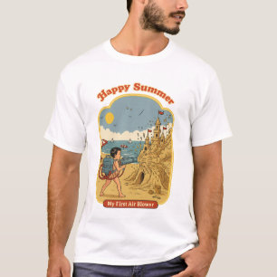 Camiseta Verano Feliz: Mi Primer Soplador de AireCamiseta B