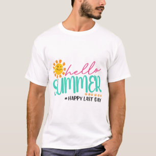 Camiseta Verano feliz último día