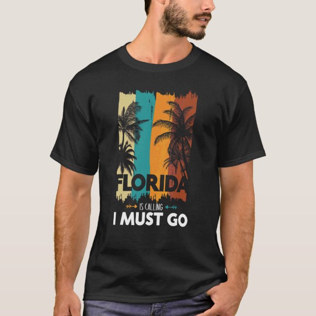 Camiseta Verano Florida Beach I Florida Llama I Must G (Anverso)