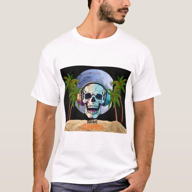 Camiseta Verano gótico (Anverso)