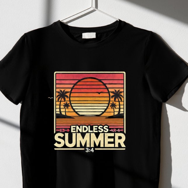 Camiseta verano interminable (Subido por el creador)