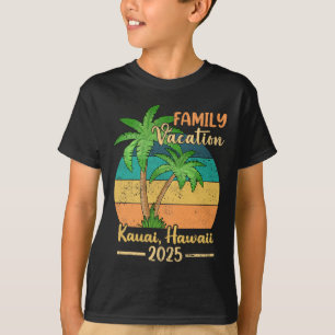 Camiseta Verano Kauai Hawaii Beach Family Vacation 2025